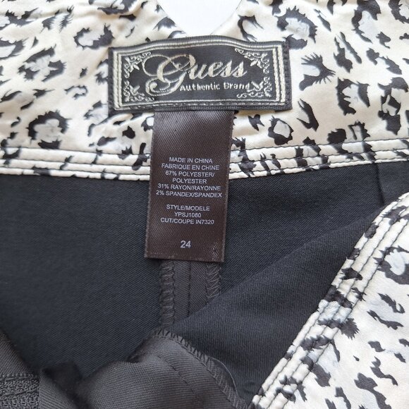 Guess Black Party Shorts Dinner Shorts - Picture 3 of 7